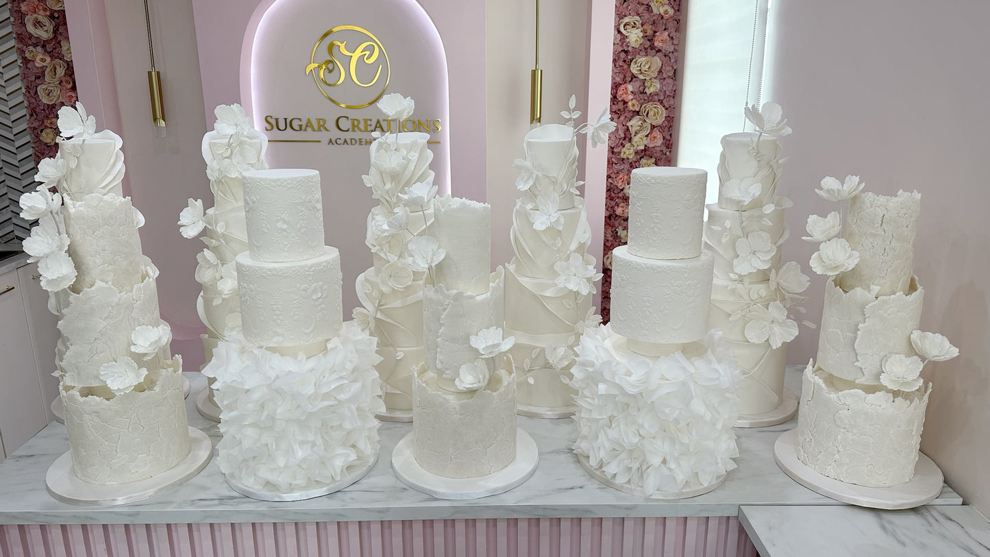 Luxury Wedding Cakes Workshop 22,23 y 24 Enero 2026