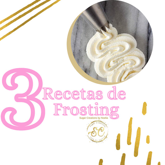 3 Recetas Frosting